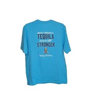 NWT Tommy Bahama What Doesn't Tequila T-shirt Blue Men's M